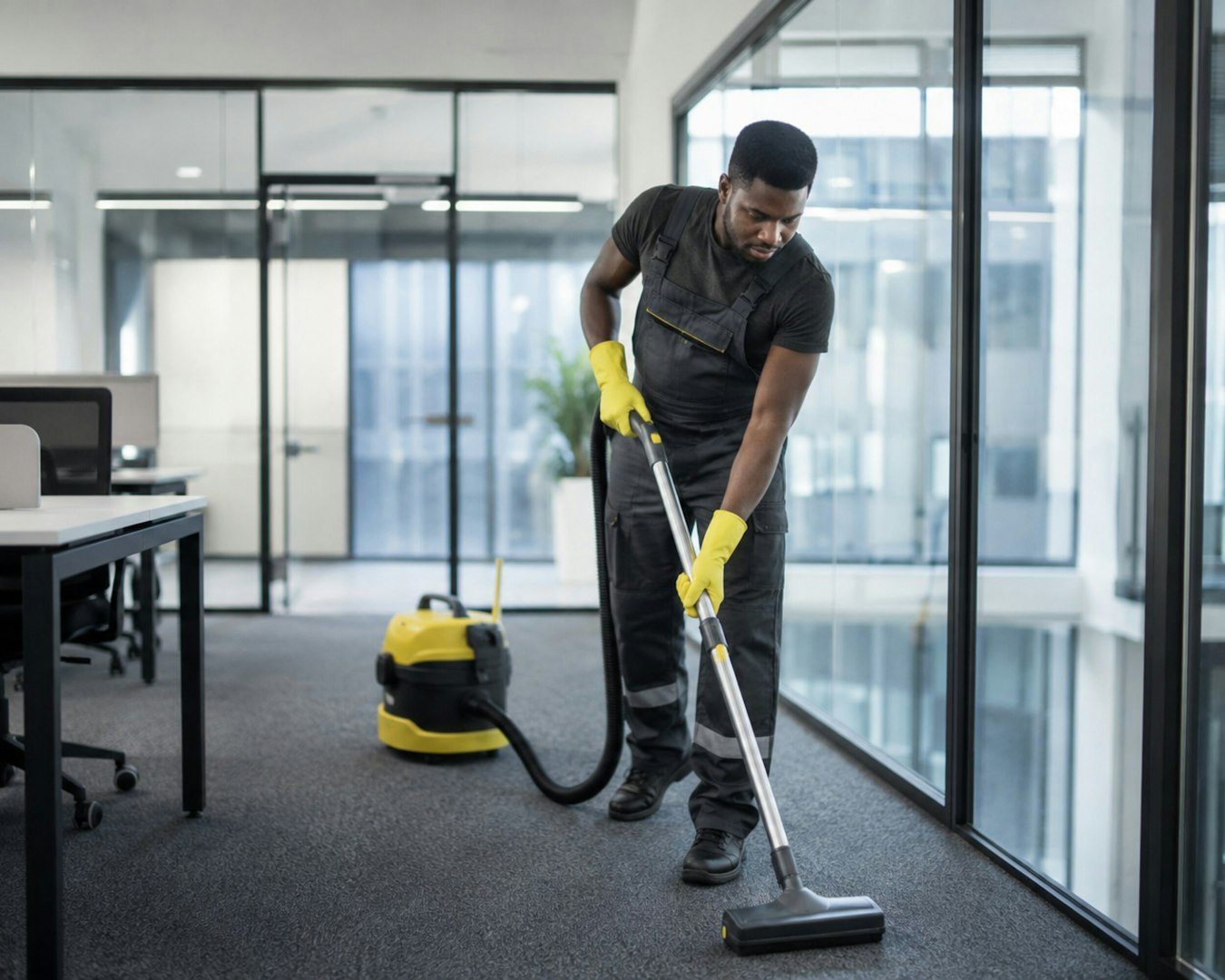 Post-construction cleaning